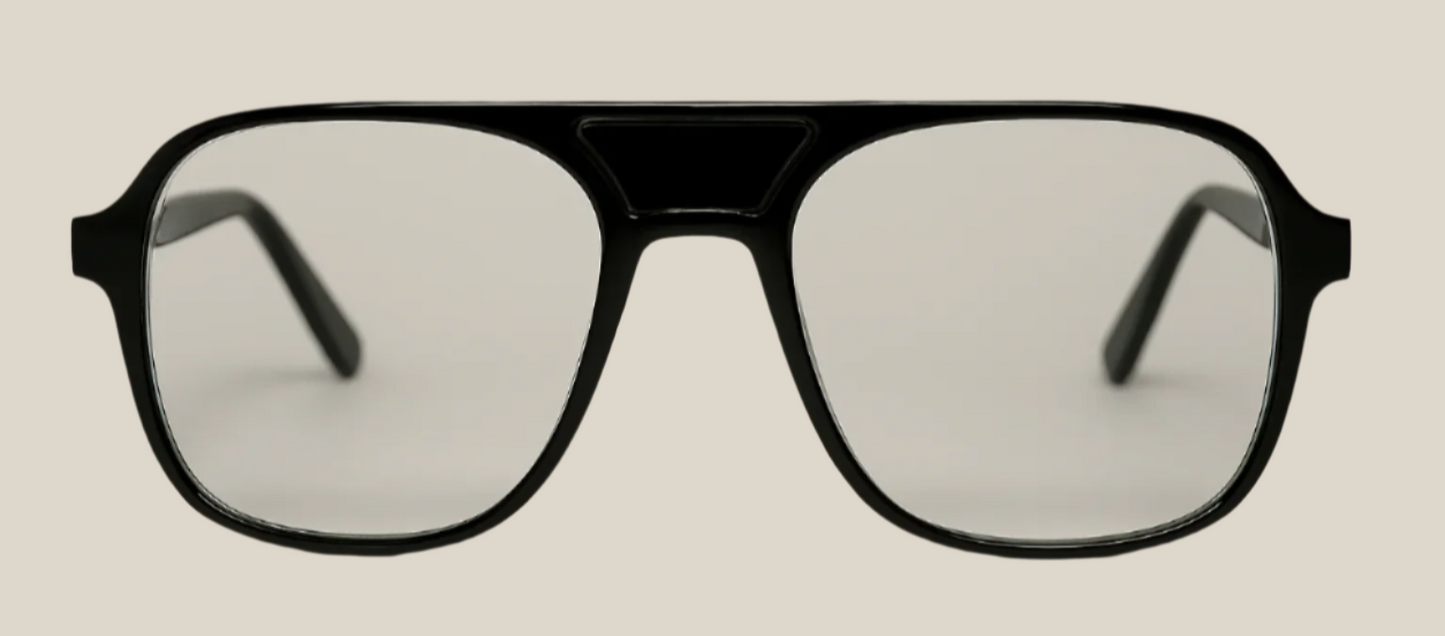 The "Karma" frames are nested with unique natural crystals. Black frames with Blue light and UV blocker. Size: 54-16-145